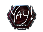 yay (Foil) | London 2018 image